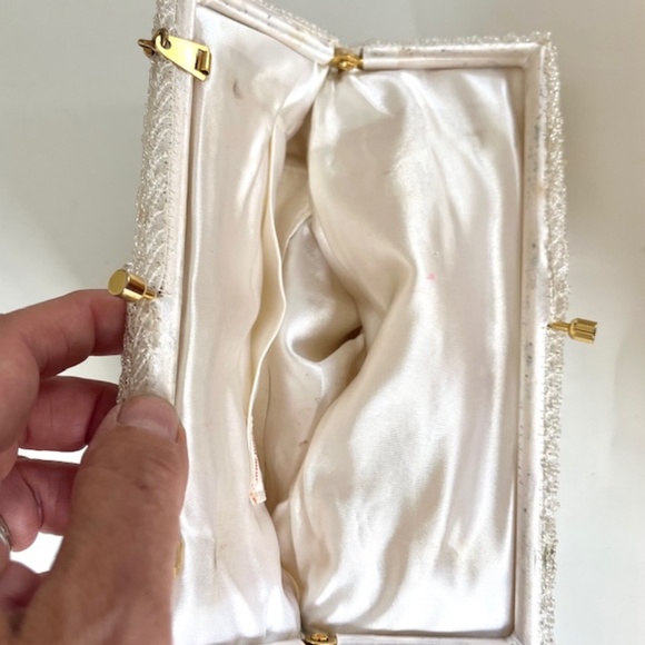 Vintage Glass Beaded Evening Bag - Picture 2 of 5